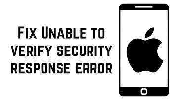 How To Fix Unable to verify security response error in iOS 16.4.1 (a) | Fixed Unable To Verify Error