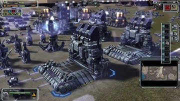 Supreme Commander Forged Alliance- My first build up of a base