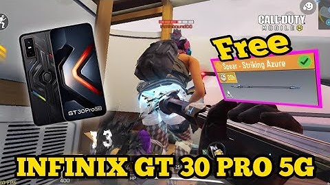 Free Legendary Spear Striking Azuri | Infinix GT 30 Pro 5G #codm #codmobile  #youtube
