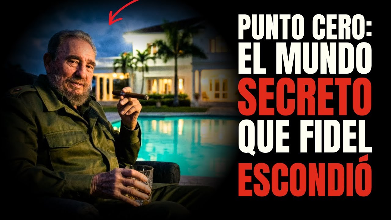 🏰 VIVÍA en un BÚNKER de ORO | PUNTO CERO: Secretos de la CIUDAD SECRETA de Fidel Castro 🤫