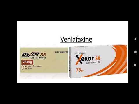 Venlafaxine (Efexor,Xexor) tablet uses, Dosage and Side effects in Hindi or Urdu