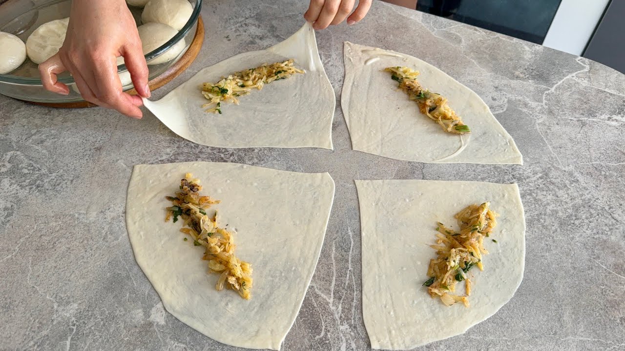 ВАША ВЫПЕЧКА БУДУТ ОЧЕНЬ ХОРОШЕЙ С ЭТИМ МЕТОДОМ 💯 ЛЕГКИЙ И СЫТНЫЙ РЕЦЕПТ ВЫПЕЧКИ СВОИМИ РУКАМИ ✅