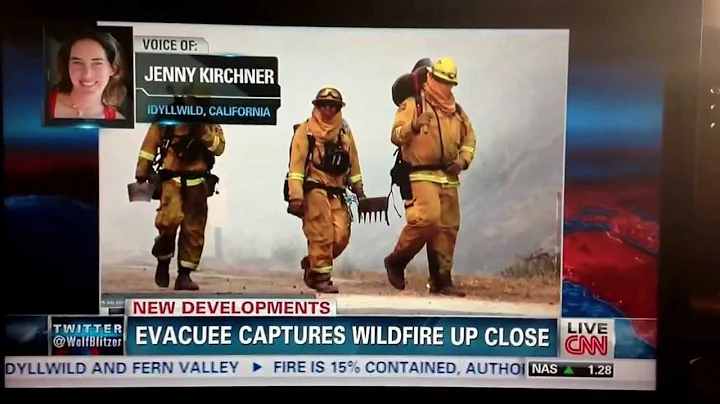 Idyllwild local Jenny Kirchner speaks w/ CNN's Wol...