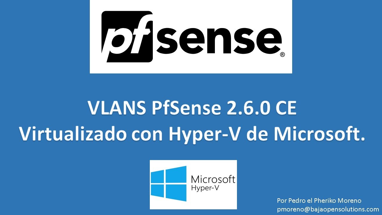 Video 59 VLANS Con Pfsense 2 6 0 Virtualizado En MS Hyper V YouTube Video 59 vlans con pfsense 2 6 0 virtualizado en ms hyper v youtube