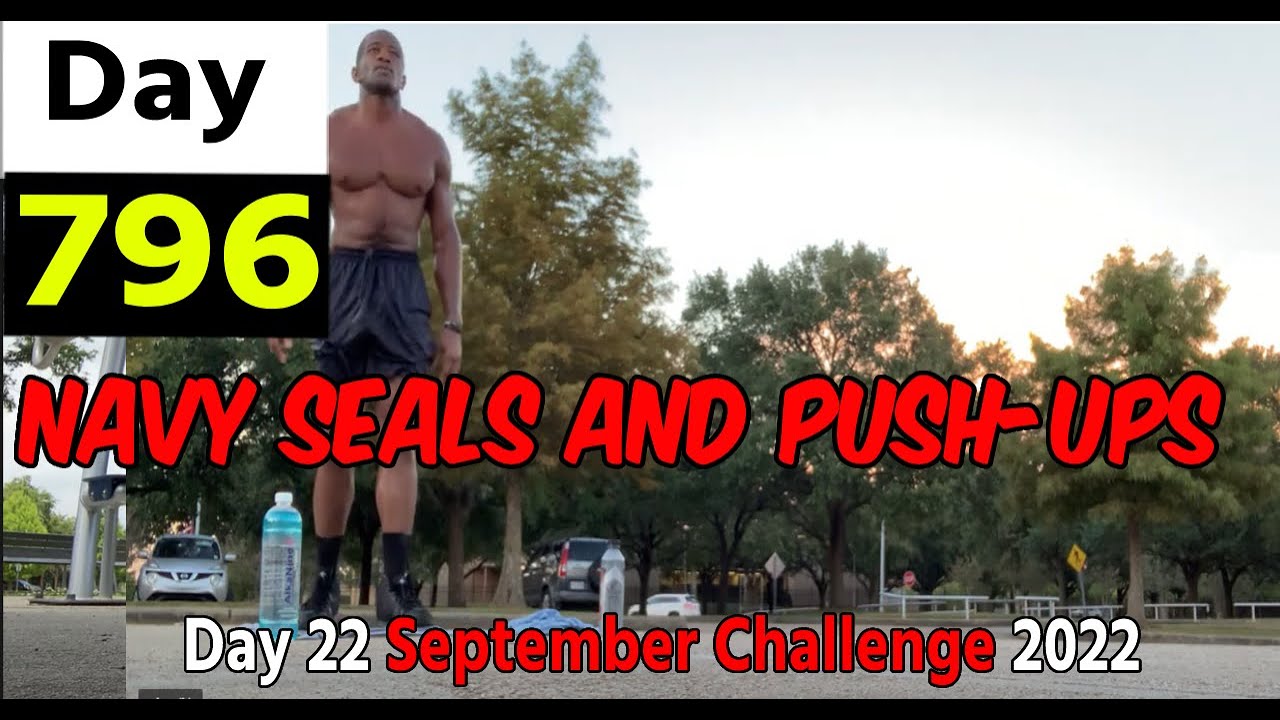 Iron Wolf September Challenge Day 22 wgaf 796 Navy Seals & Pushups