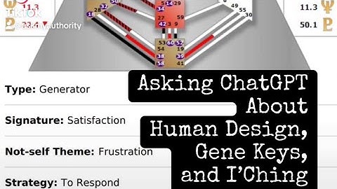 Human Design with ChatGPT part 1: how are the 64 gates, 64 gene keys, and 64 hexagrams related?