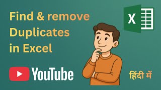 Find & Remove Duplicates in Excel | Excel me Duplicate data kaise find & delete kare