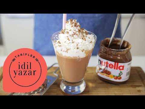 Nutella Milkshake Nasıl Yapılır ? - İdil Yazar - Yemek Tarifleri - How to make Nutella Milkshake