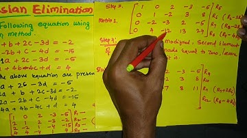 Gaussian Elimination Method | FEA Analysis Problem | Finite Element Analysis | FEM | FEA Problems