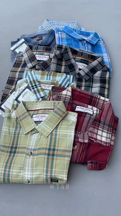 Affordable check shirts for Men's under budget