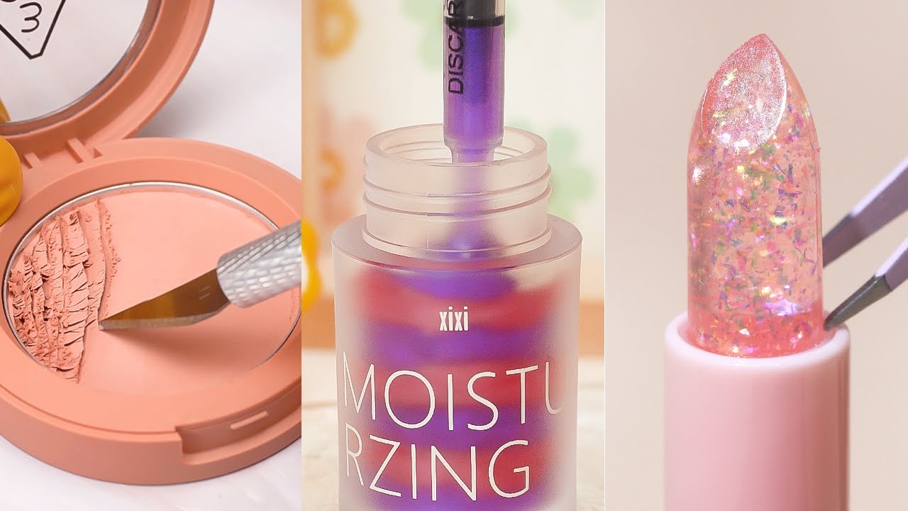 Satisfying Makeup Repair ASMR💄Upcycling Old Makeup: Creative Ways to Reduce Waste 