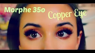 Morphe 35o Palette | Copper Eye Tutorial