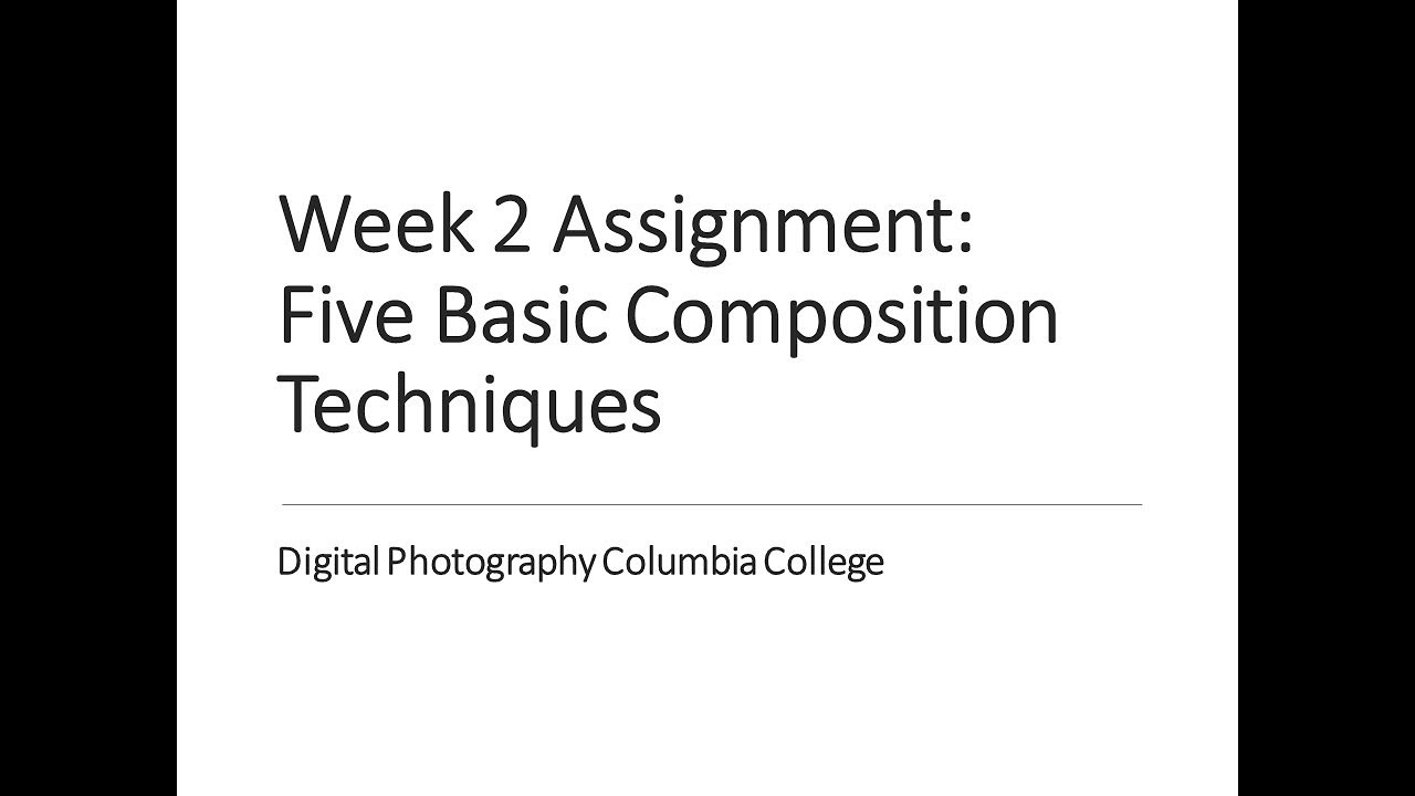 Week 2 Assignment Presentation - YouTube