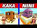 Miniworld KAKA vs NINI SAVAGES BASE DEFENSE CHALLENGE in Miniworld /Animation