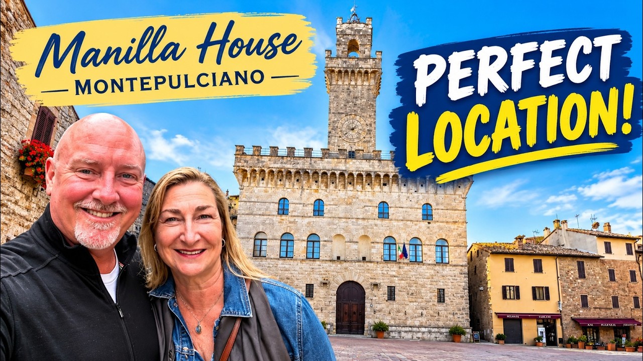 Manilla House Montepulciano | Apartment Tour & Perfect Location