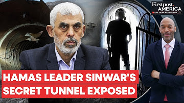 Israel Releases Video of Hamas Leader Sinwar Hiding in a Tunnel | Firstpost America