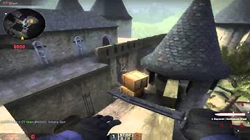 CS:GO Cbble Smoke b main from ct spawn
