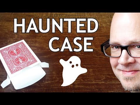 Old See A Ghost Magic Trick Chicago Vending Card 