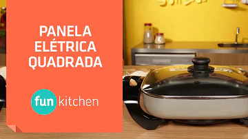O que fazer na panela elétrica Fun Kitchen?