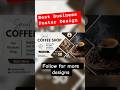 I Made Business Posters Using Canva #canva #graphicdesign #shorts