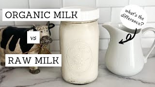 Organic Milk vs Raw Milk | Bumblebee Apothecary