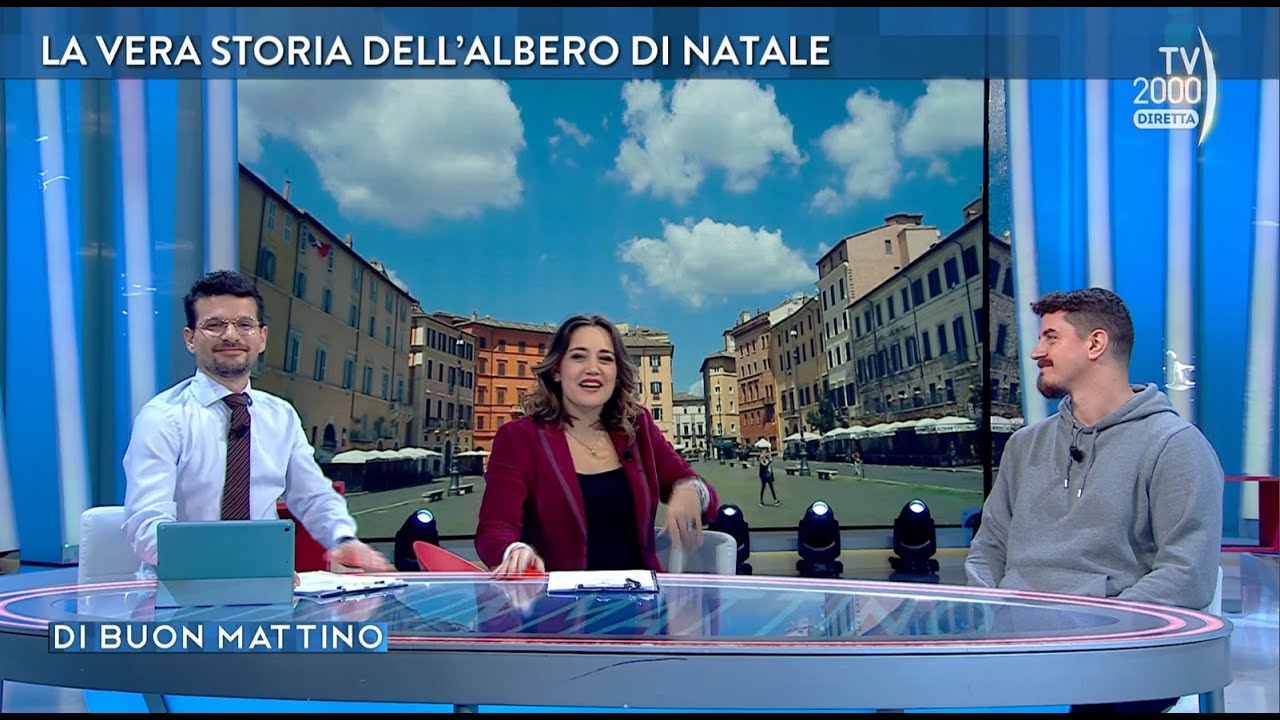 Di Buon Mattino (Tv2000) - L'influencer Gianmarco D'Eusebi racconta le tradizioni natalizie di Roma