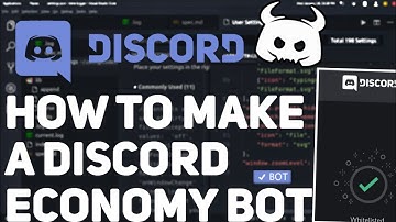 How To Make a Discord Economy Bot | No coding required!