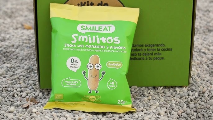 Smileat Galletas de espelta, avena y cacao ecológicas desde 10 meses Bolsa  25 g