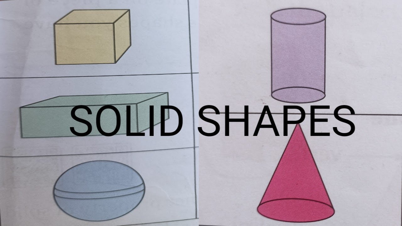 SHAPES -2 : SOLID SHAPES - YouTube