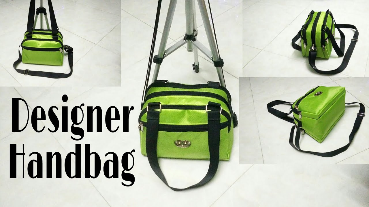 DIY : Designer Handbag No. 55, With Lots Of Pockets By Anamika Mishra..