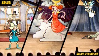 Cuphead - Sally Stageplay in Dramatic Fanatic Boss Fight (Perfect A+)