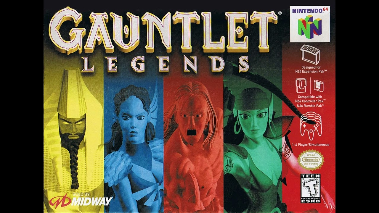 Gauntlet Legends (N64) Music - Main Menu
