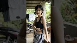 shy village girl