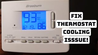 Braeburn Thermostat Not Cooling (Try This Quick Fix)