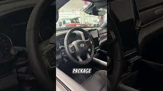 The Brand-New 2024 Ram Lamarie Truck interior + Black Widow Pkg!🕷️ #fyp #ramtruck #blackwidow