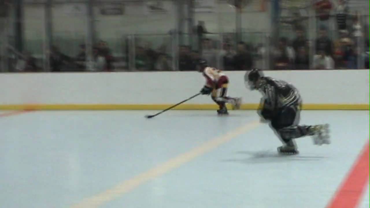 UMSL Inline Hockey - PJ Tallo back-to-back vs. Lindenwood 1/24/09 (HD)