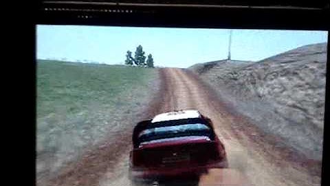 colin mcrae 2005 psp big crash