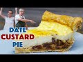 Date Custard Pie Recipe - Canadian Thanksgiving