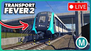 🔴NEW Sydney Metro Train Mod EARLY ACCESS in Transport Fever 2! LIVE screenshot 4