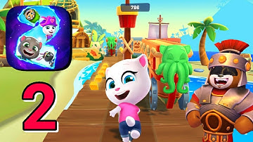 Talking Tom Gold Run 2 New Update Android,iOS Gameplay Walkthrough Episode 2