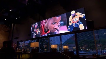 LED Video Wall - Cage aux Sports - Nummax Display Innovation