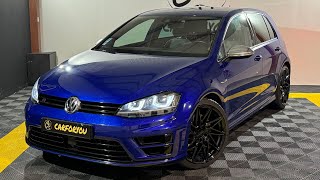 VOLKSWAGEN GOLF 7R 2.0 TSI 300ch NAVIGATION DISCOVER PRO / CAMERA DE RECUL / DCC / BLEU LAPIZ