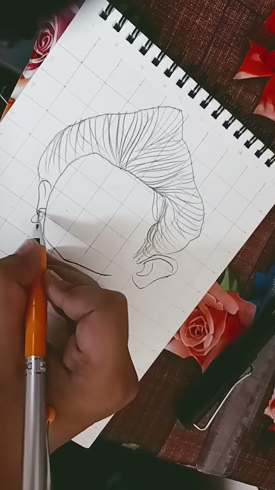 Cute mahadev ji drawing on doms A5 size sketchbook hanuman shivaarti