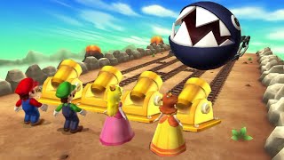 Mario Party 9 - All Boss Minigames - YouTube