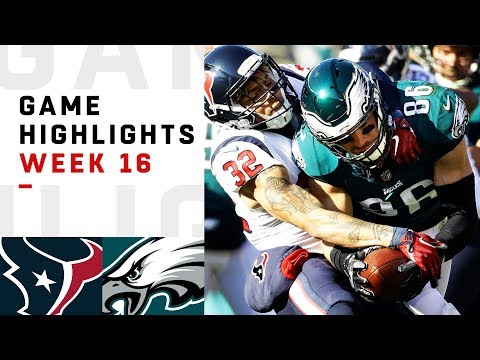 Texans vs. Eagles Week 16 Highlights | NFL 2018