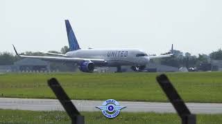 Amazing 757 Landing at Dublin Airport