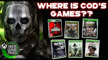 Waar zijn de Call of Duty-games op Game Pass?!
