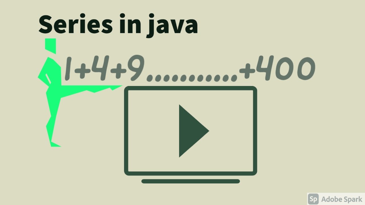 Series in java(1+4+9..................+400) - YouTube