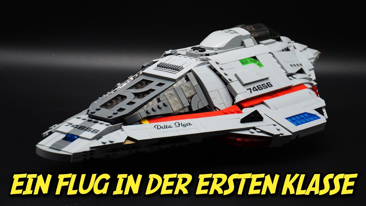Tolles Design, aber für Fortgeschrittene - BlueBrixx 104967 Star Trek Voyager Delta Flyer