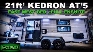 KEDRON® 'AT'5' - AIRBAG - LITHIUM POWERED - 21ft' OFFROAD CARAVAN by KEDRON Caravans 11,878 views 5 years ago 18 minutes